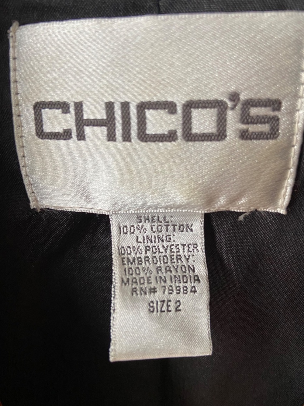 Vintage Chico's Boho Jacket - Picture 7 of 9